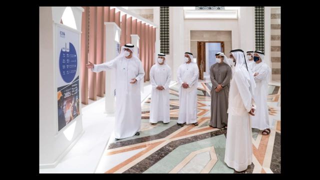 محمد بن راشد يطلق البرنامج الاستراتيجي الجديد لمصرف الإمارات للتنمية.