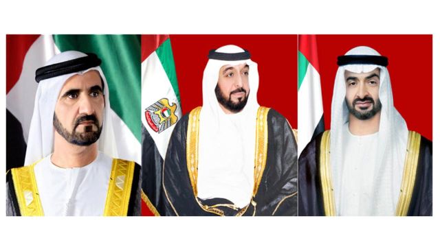 رئيس الدولة ونائبه ومحمد بن زايد يعزون ملك الأردن في وفاة الأمير محمد بن طلال