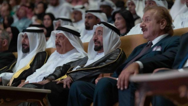سلطان القاسمي يشهد افتتاح الدورة الرابعة من مهرجان الشارقة للمسرح الخليجي