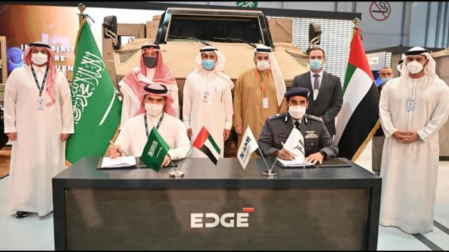 تعاون صناعي عسكري بين الإمارات والسعودية