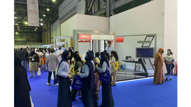 جامعة الإمارات تشارك في معرض التعليم الدولي بإكسبو الشارقة