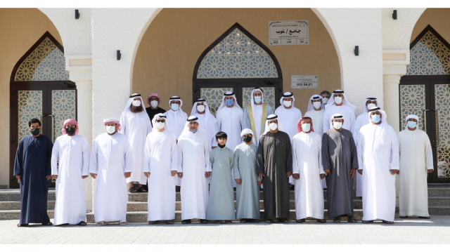 خيرية الشارقة تفتتح مسجد " الغوب " بالفجيرة